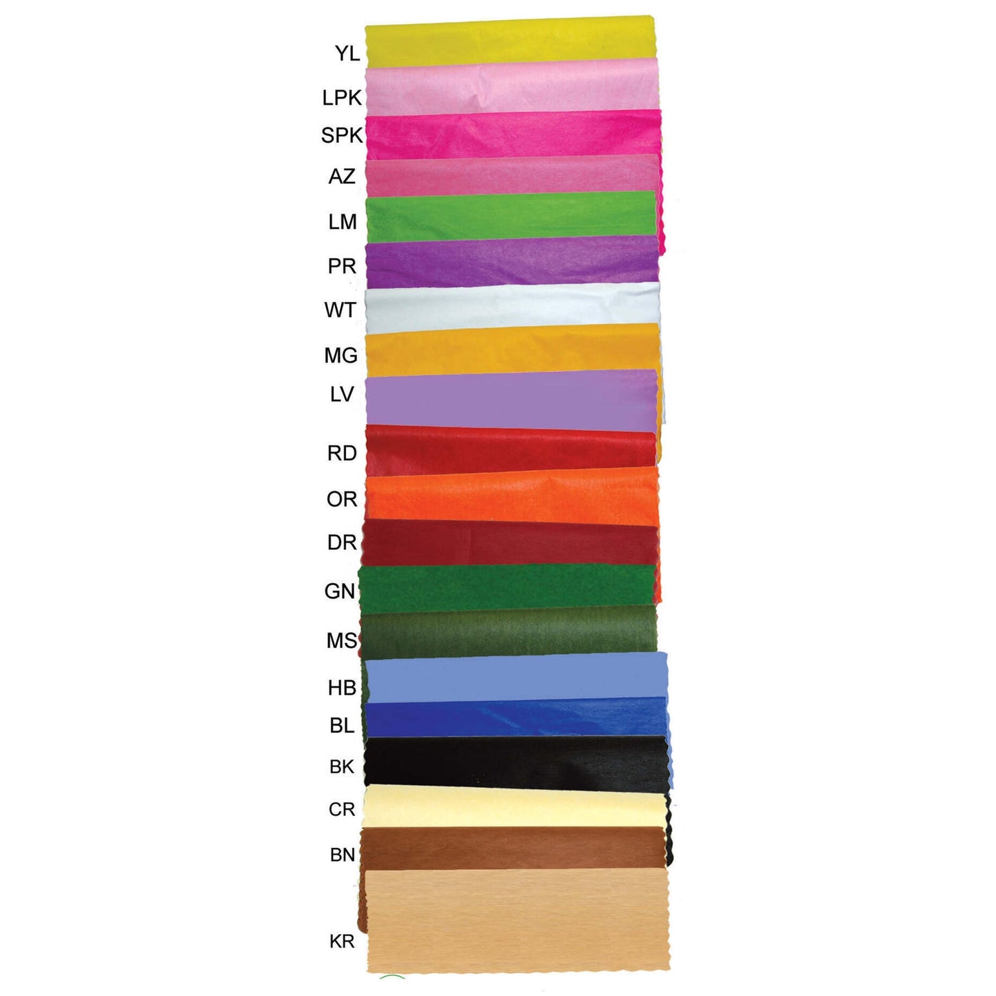 24" Scallop Cut Art Wrap