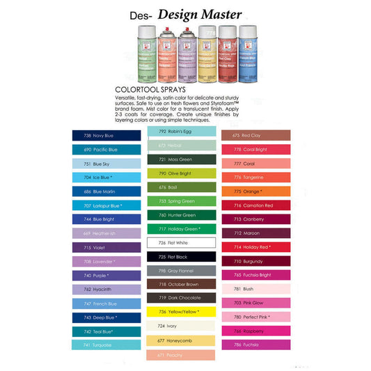 Design Master Colortool Sprays