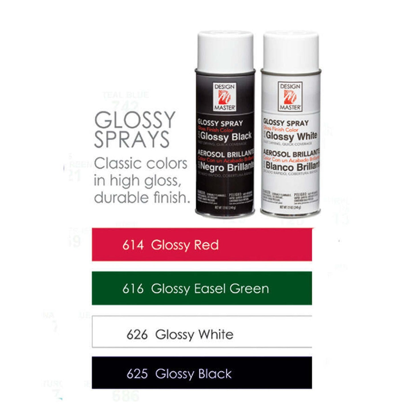 Design Master Glossy Sprays