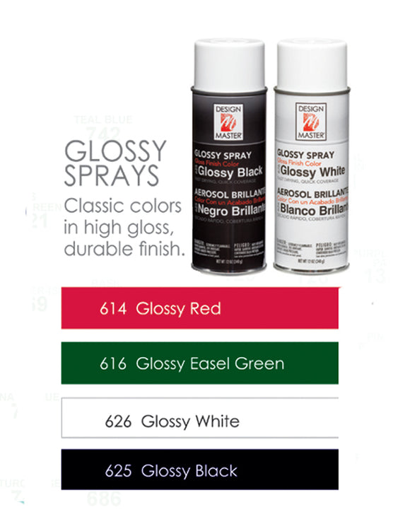 Design Master Glossy Sprays