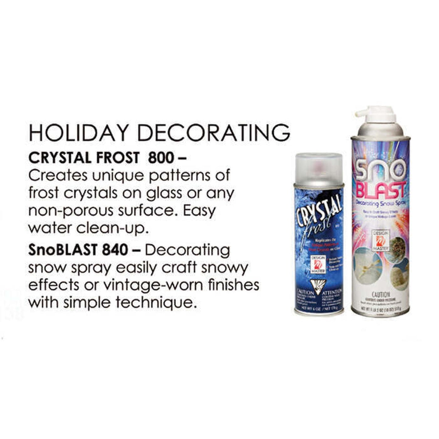 Design Master Holiday Decorating Sprays